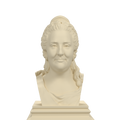 Catherine the Great bust in Ivory White