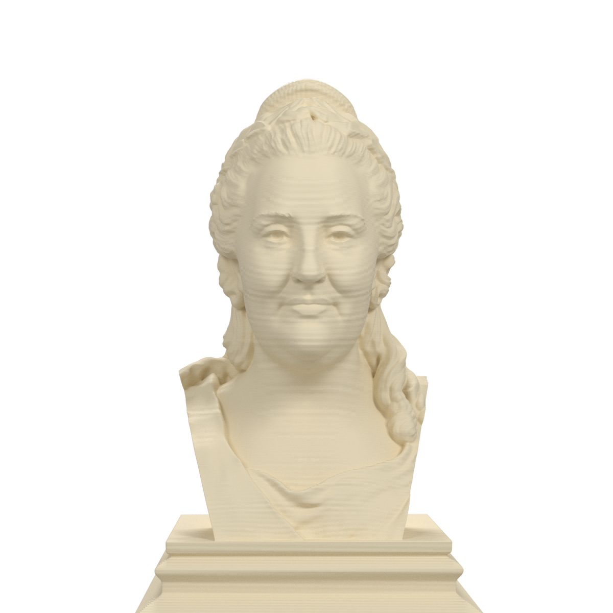 Catherine the Great bust in Ivory White