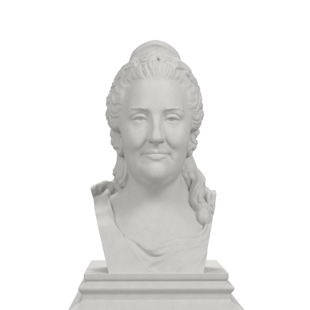 Catherine the Great bust in Marble Stone