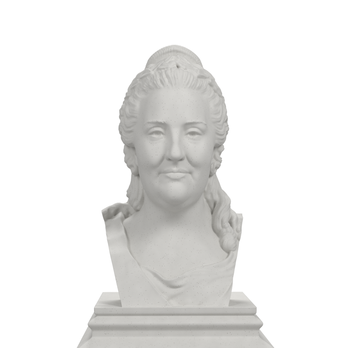 Catherine the Great bust in Marble Stone