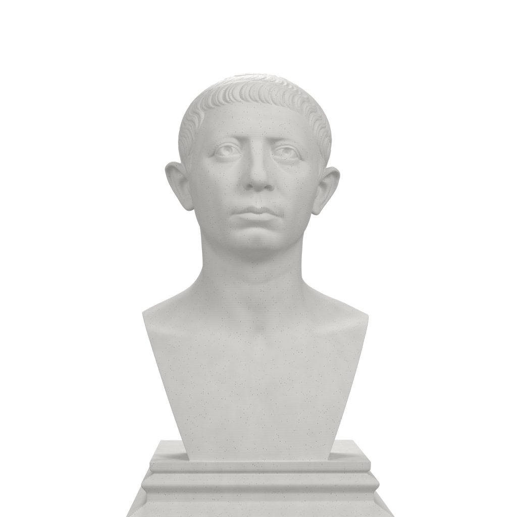 Cato the Younger bust in Marble Stone