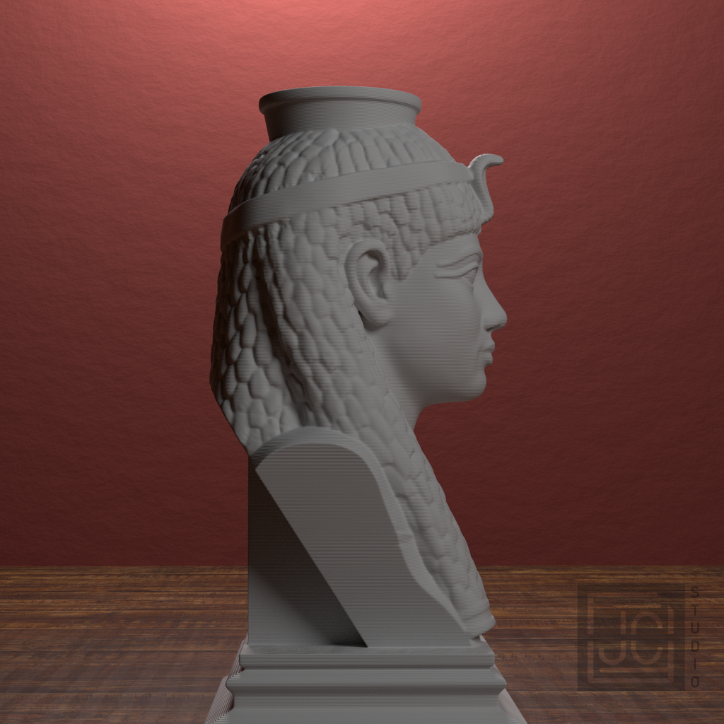 Cleopatra VII bust, source hero main 090 png