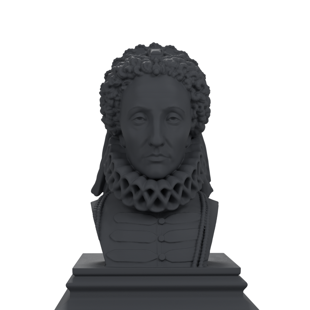 Elizabeth I bust view 3