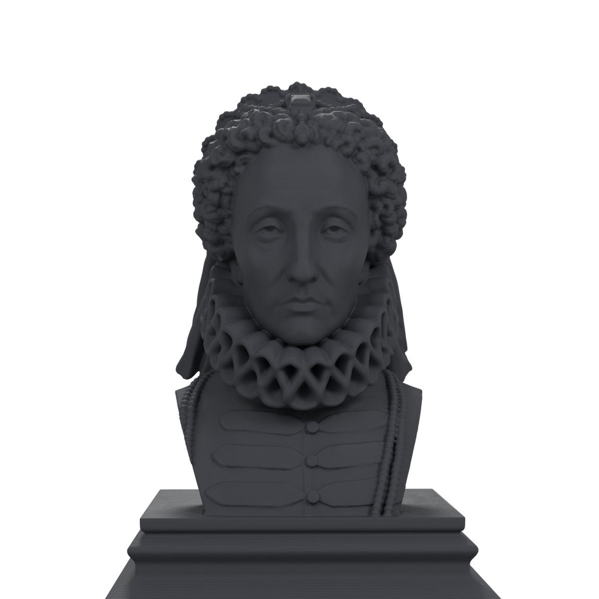 Elizabeth I bust view 3