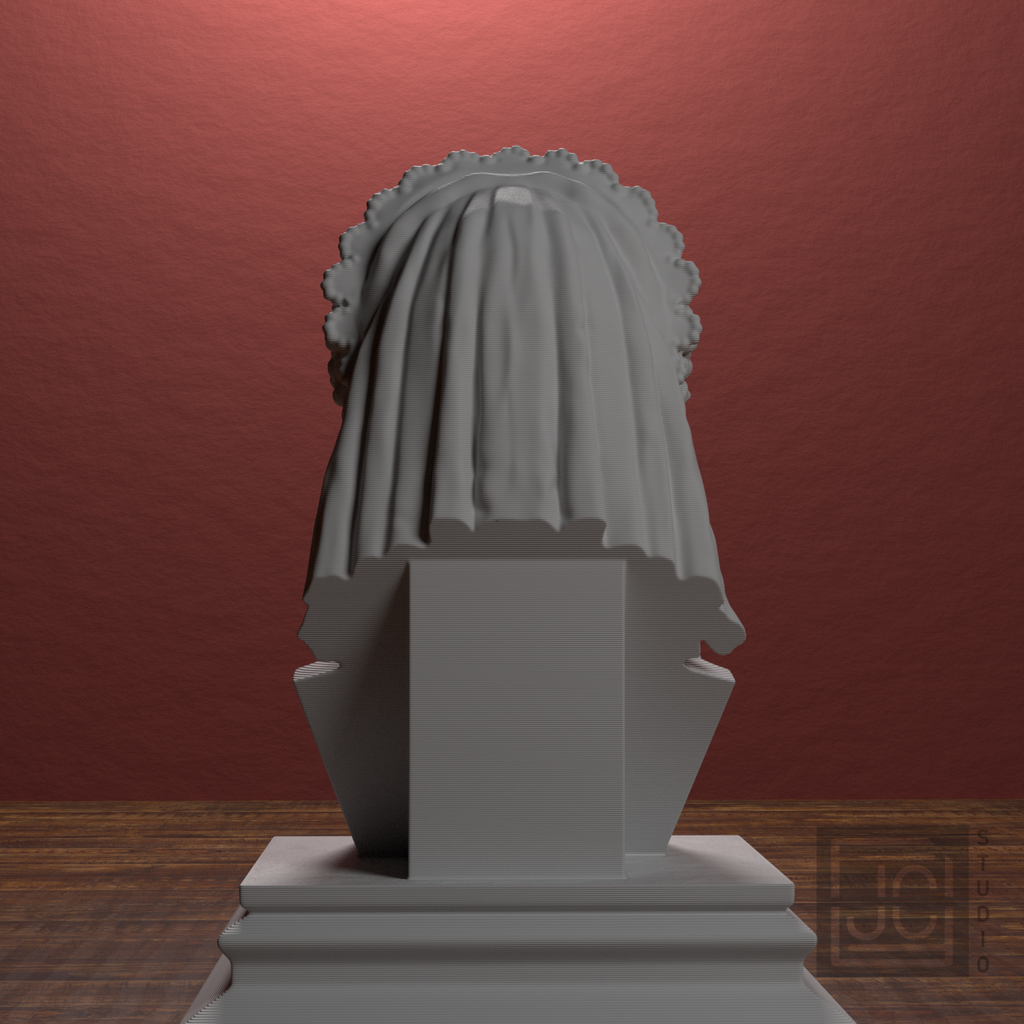 Elizabeth I bust view 7
