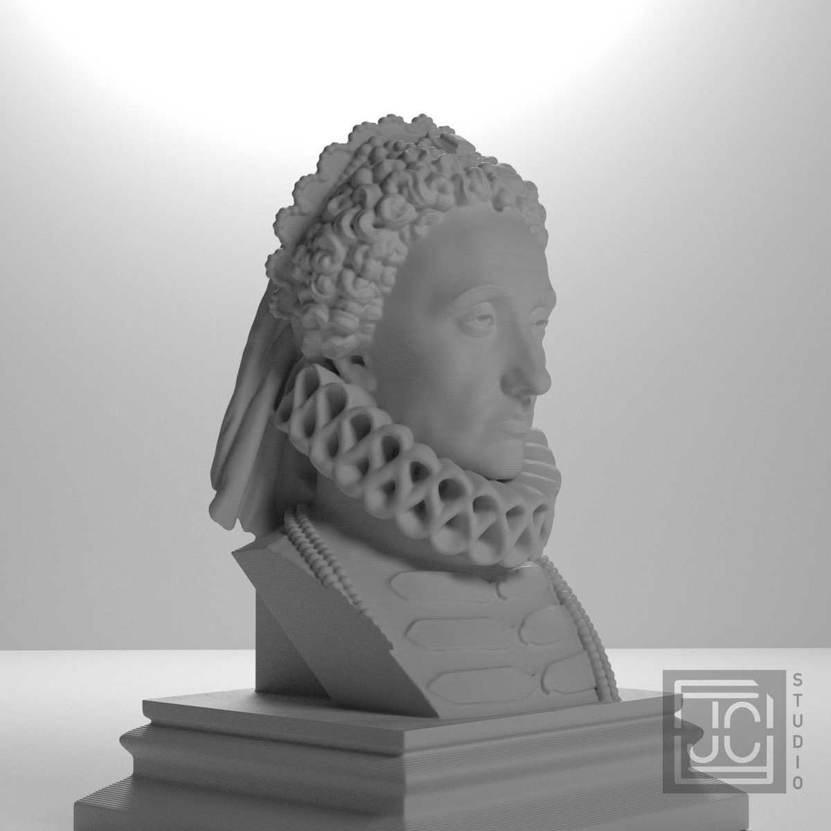 Elizabeth I bust view 10
