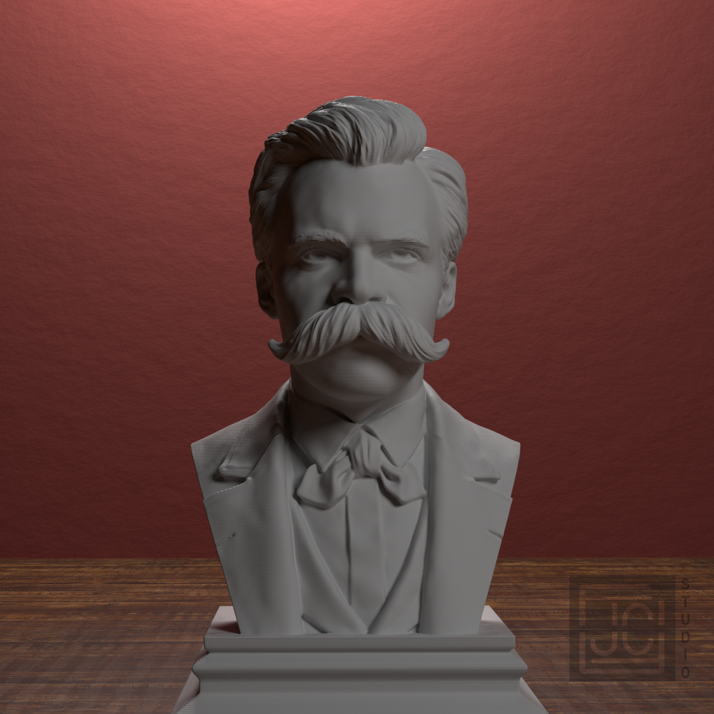 Friedrich Nietzsche bust, source hero_main view