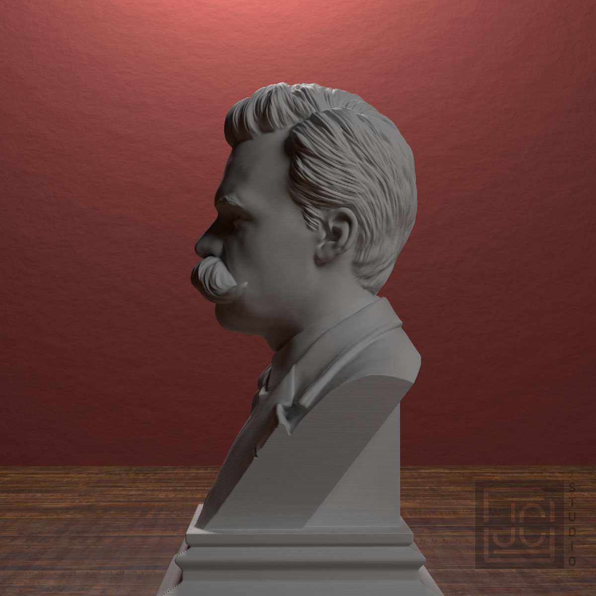 Friedrich Nietzsche bust, source hero_main_270 view