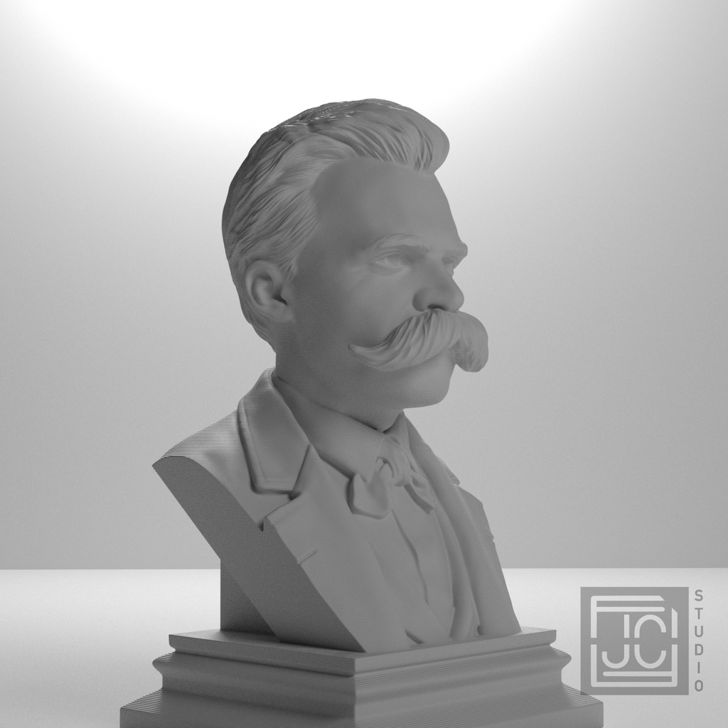 Friedrich Nietzsche bust, source_045 view