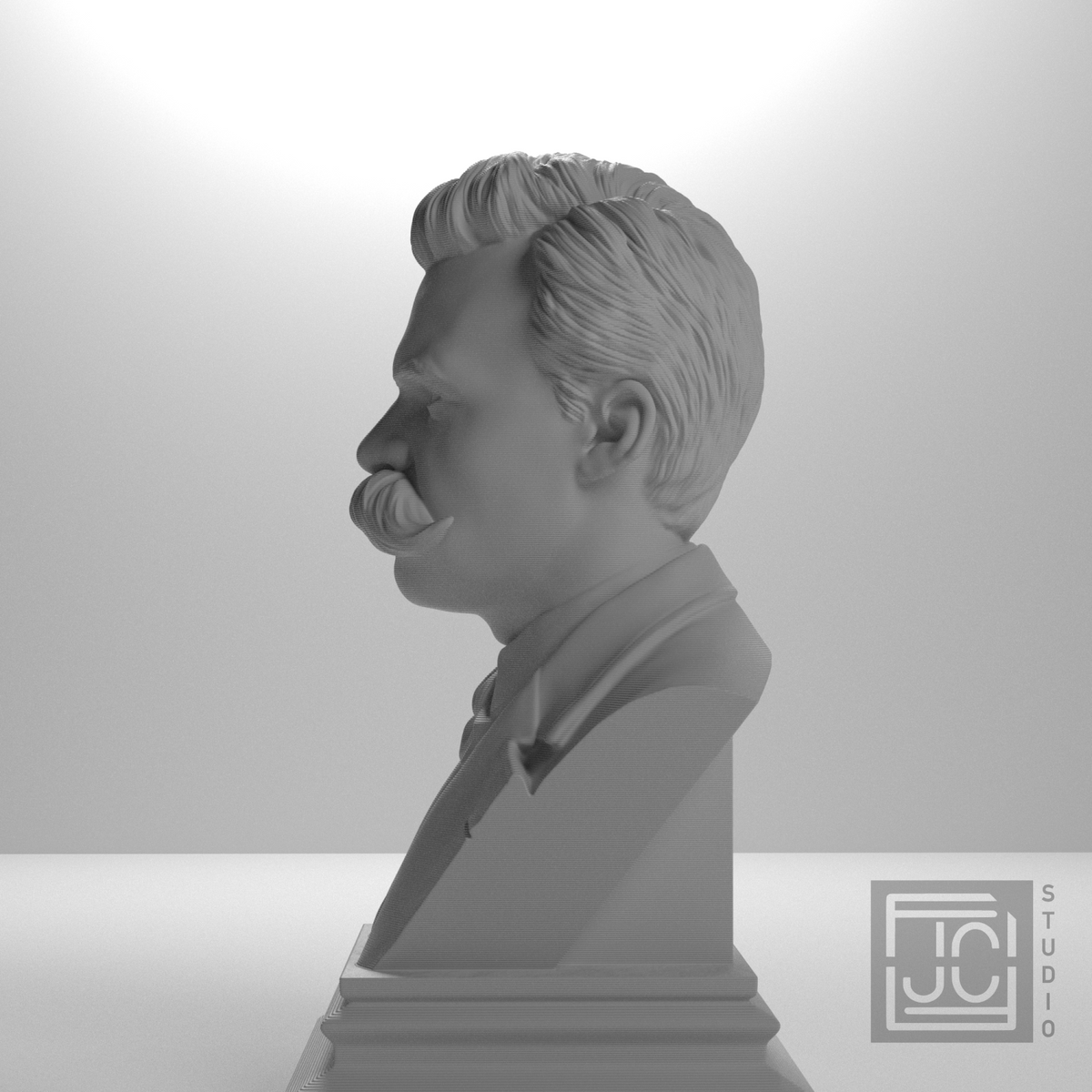Friedrich Nietzsche bust, source_270 view