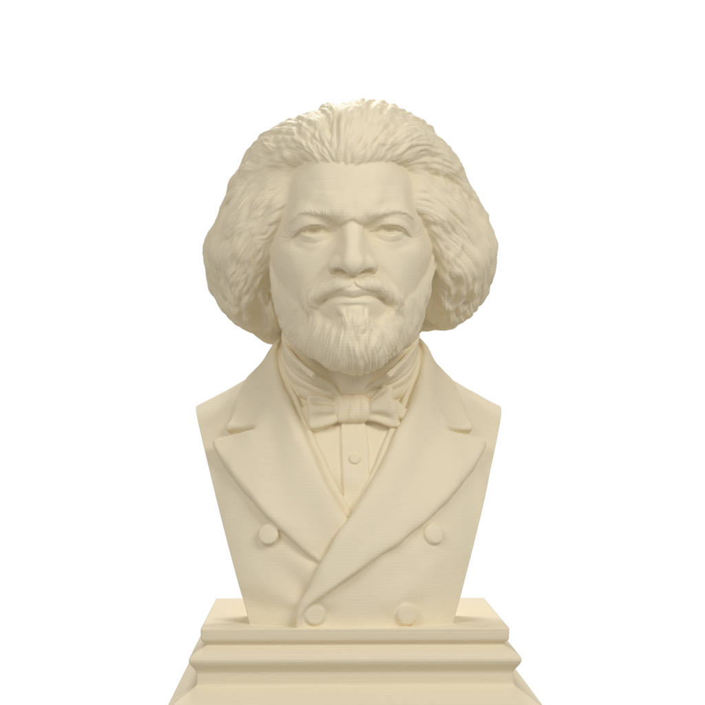 Frederick Douglass bust view 1
