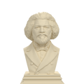 Frederick Douglass bust view 1