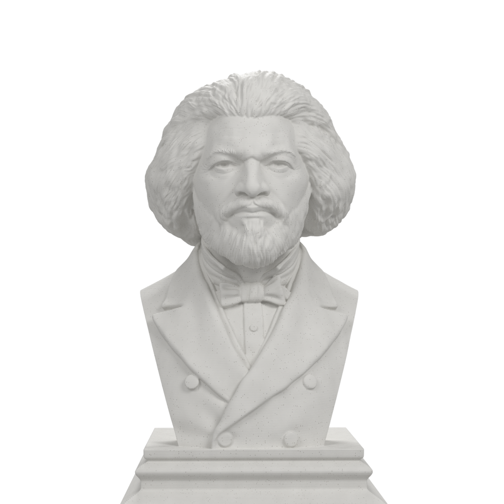 Frederick Douglass bust view 2