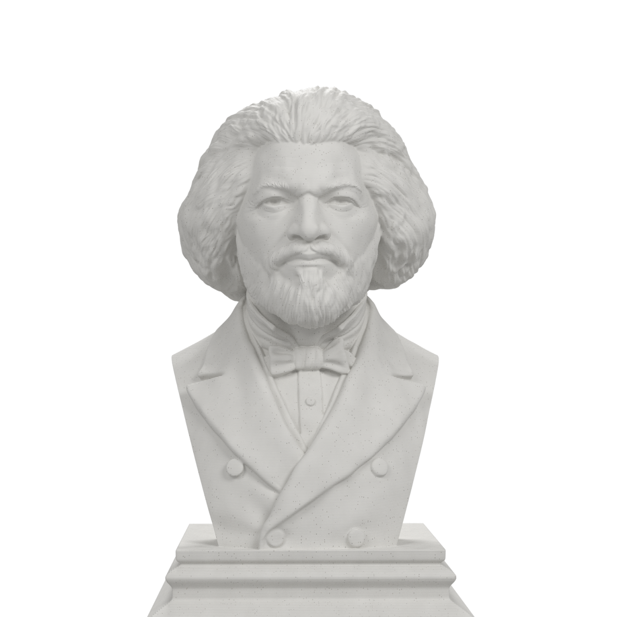 Frederick Douglass bust view 2