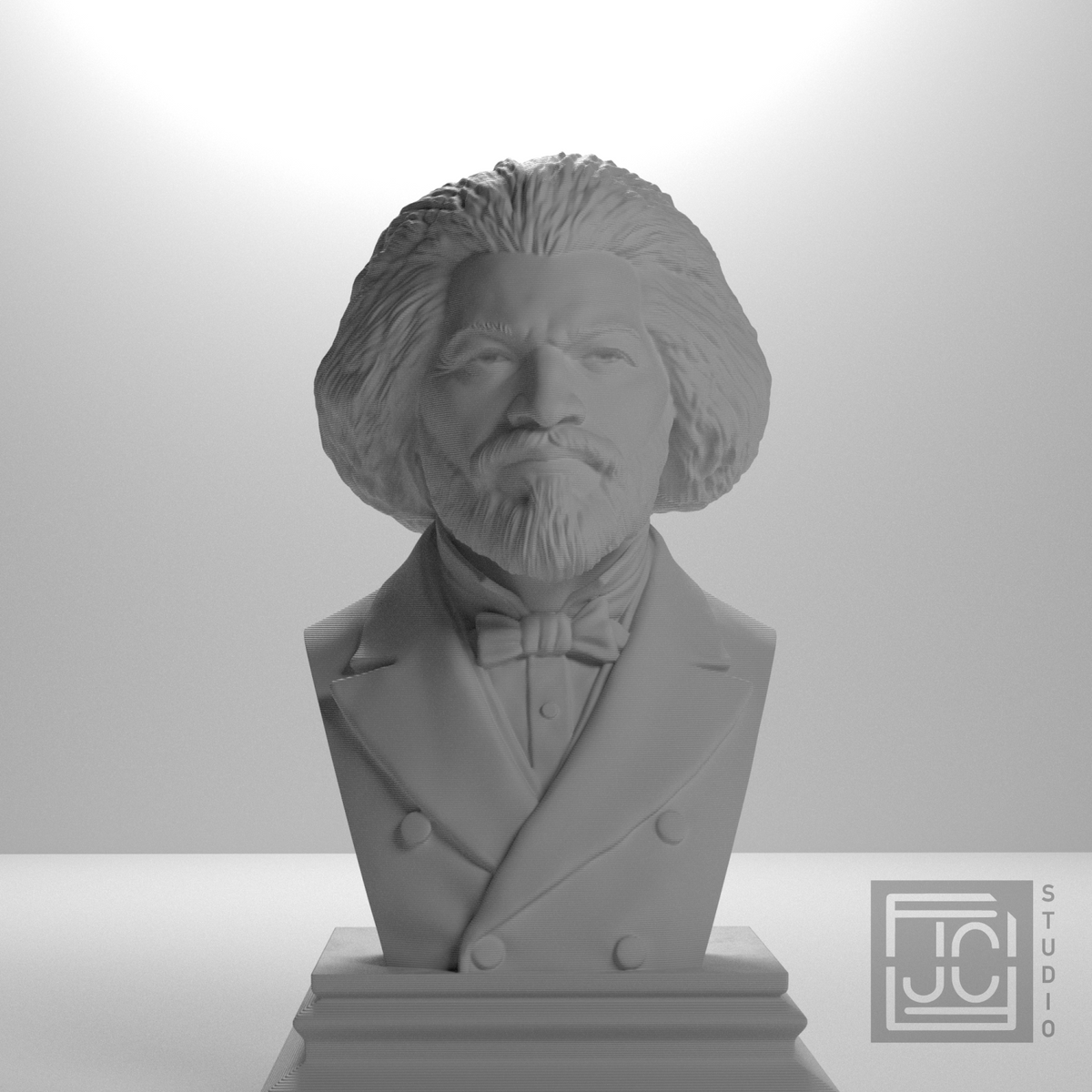 Frederick Douglass bust view 9
