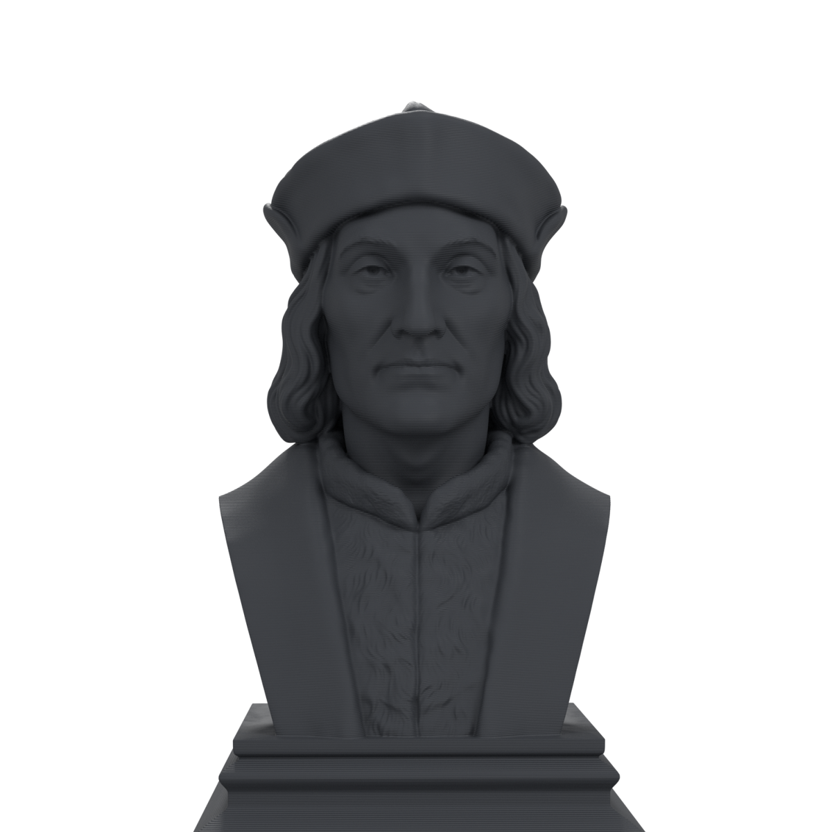 Henry VII bust view 3
