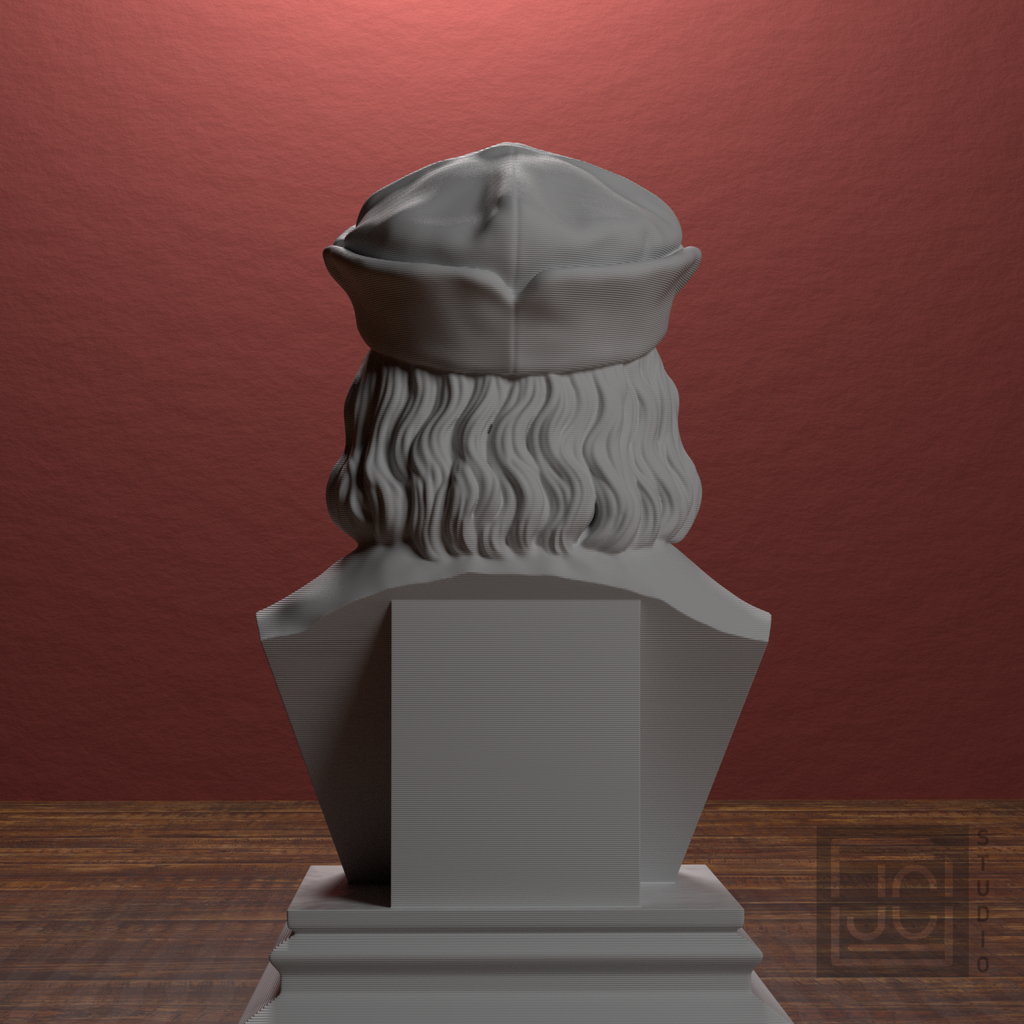 Henry VII bust view 7