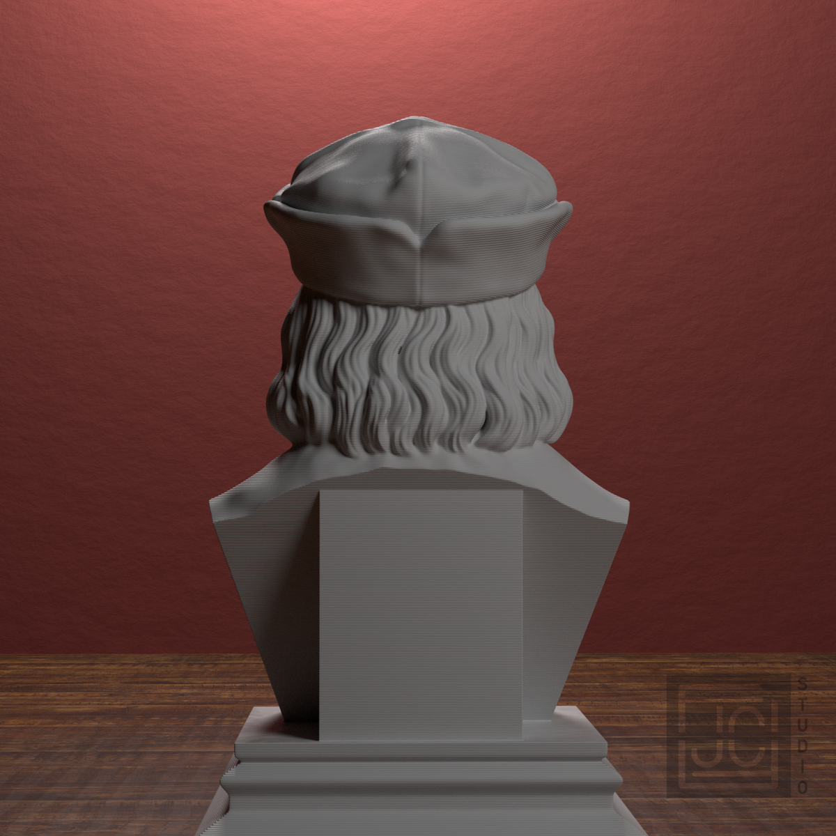 Henry VII bust view 7