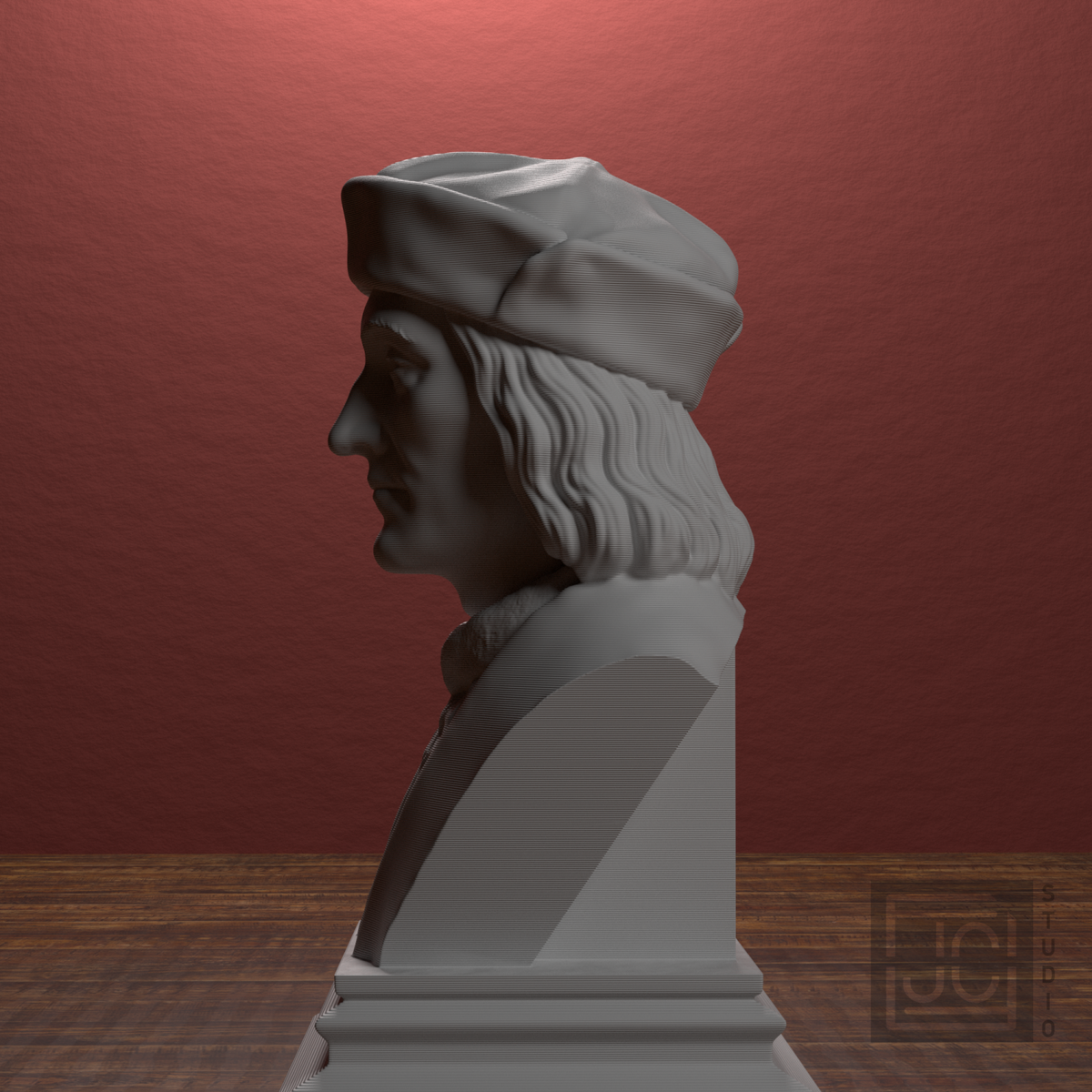 Henry VII bust view 8