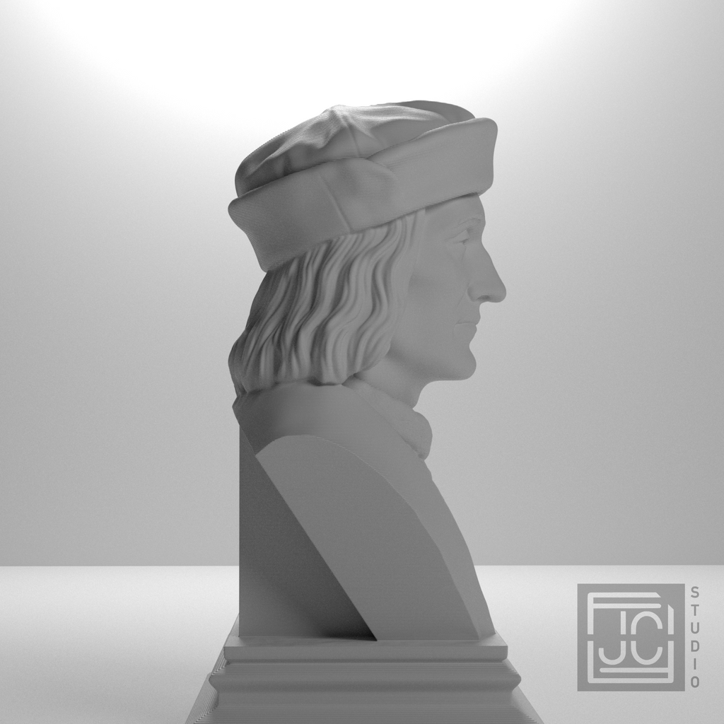 Henry VII bust view 10