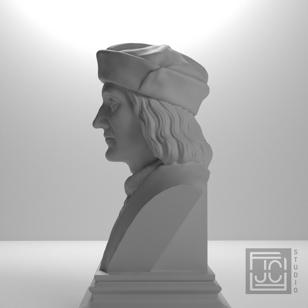 Henry VII bust view 12