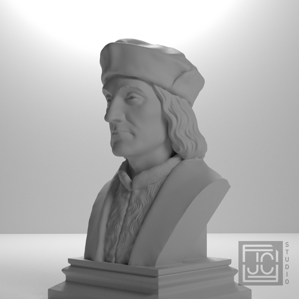 Henry VII bust view 13