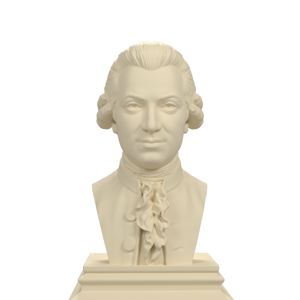 Wolfgang Amadeus Mozart bust view 1