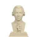 Wolfgang Amadeus Mozart bust view 1