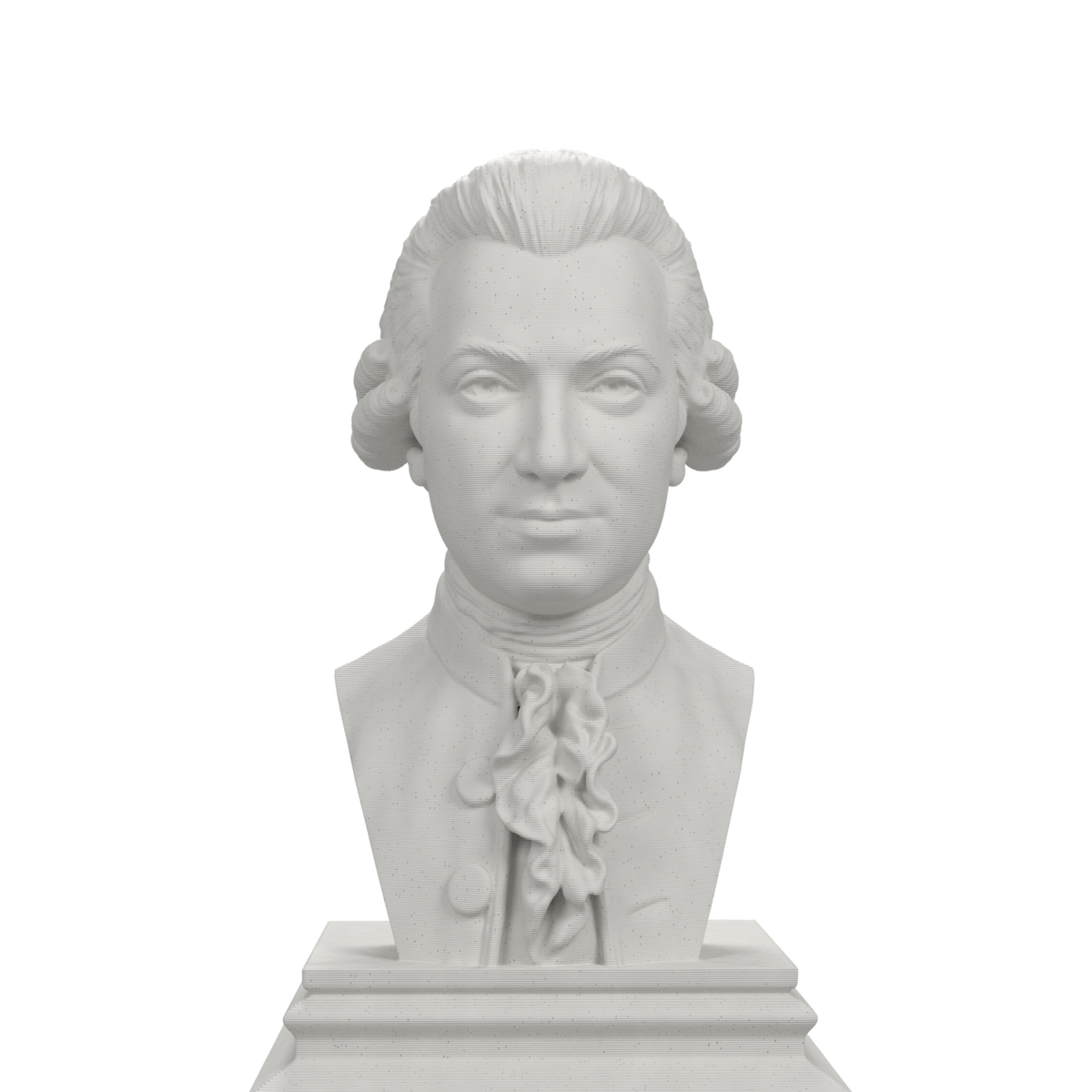 Wolfgang Amadeus Mozart bust view 2