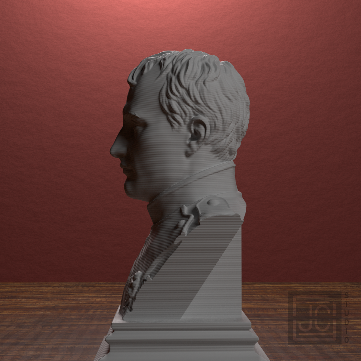 Napoleon Bonaparte bust, source hero_main_270 view