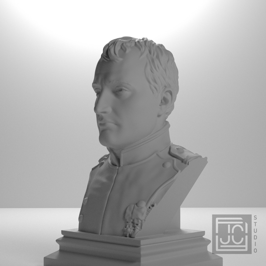 Napoleon Bonaparte bust, source_315 view