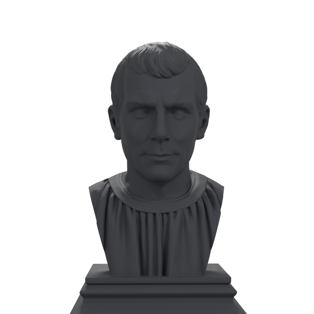 Niccolo Machiavelli bust view 3