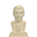 Niccolo Machiavelli bust view 1