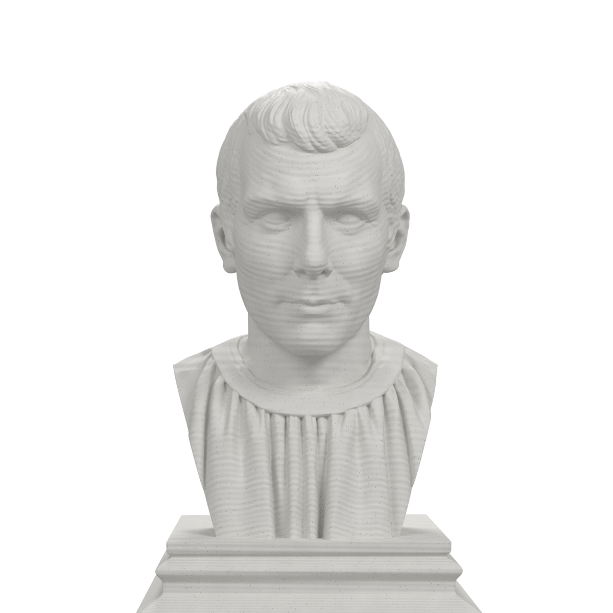 Niccolo Machiavelli bust view 2