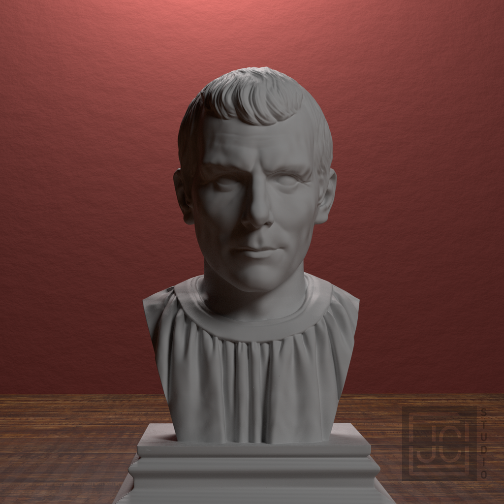 Niccolo Machiavelli bust view 5