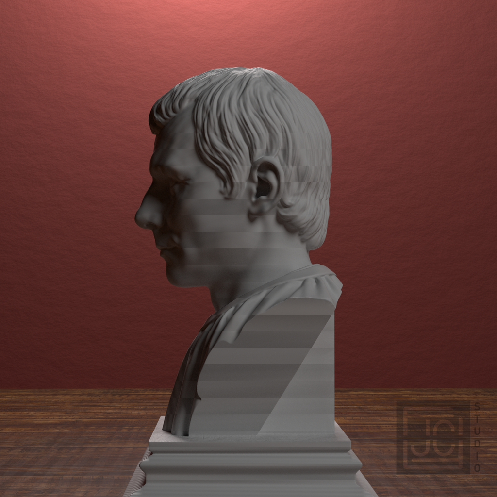 Niccolo Machiavelli bust view 8