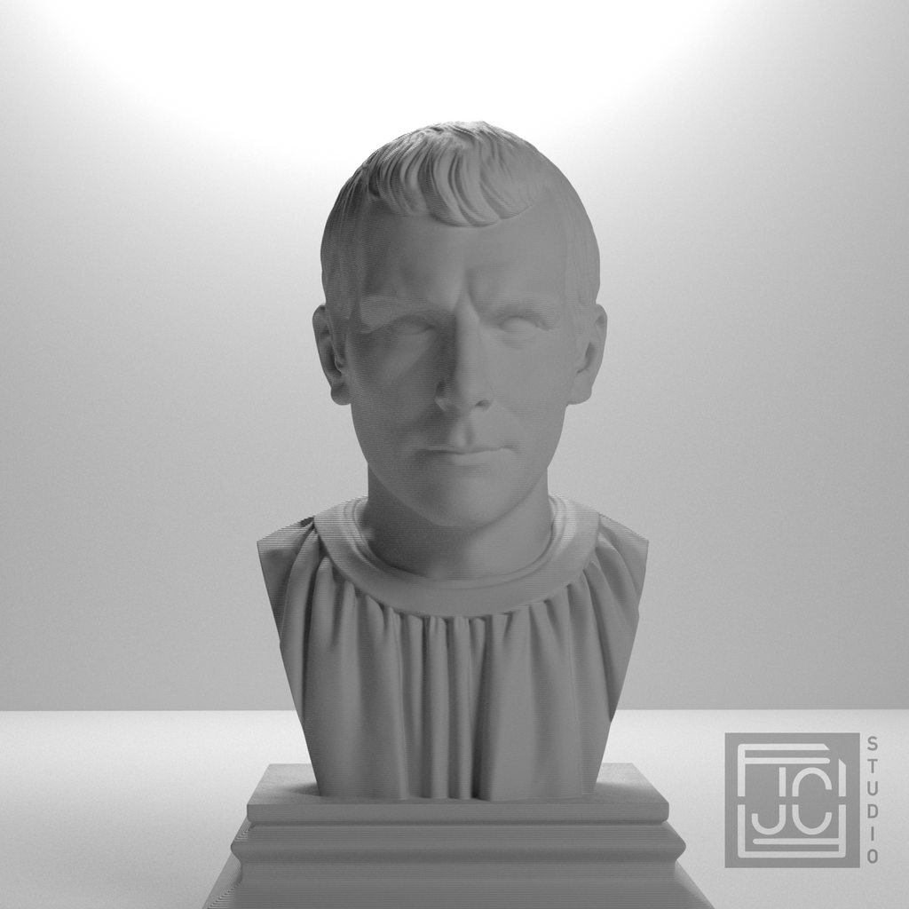 Niccolo Machiavelli bust view 9