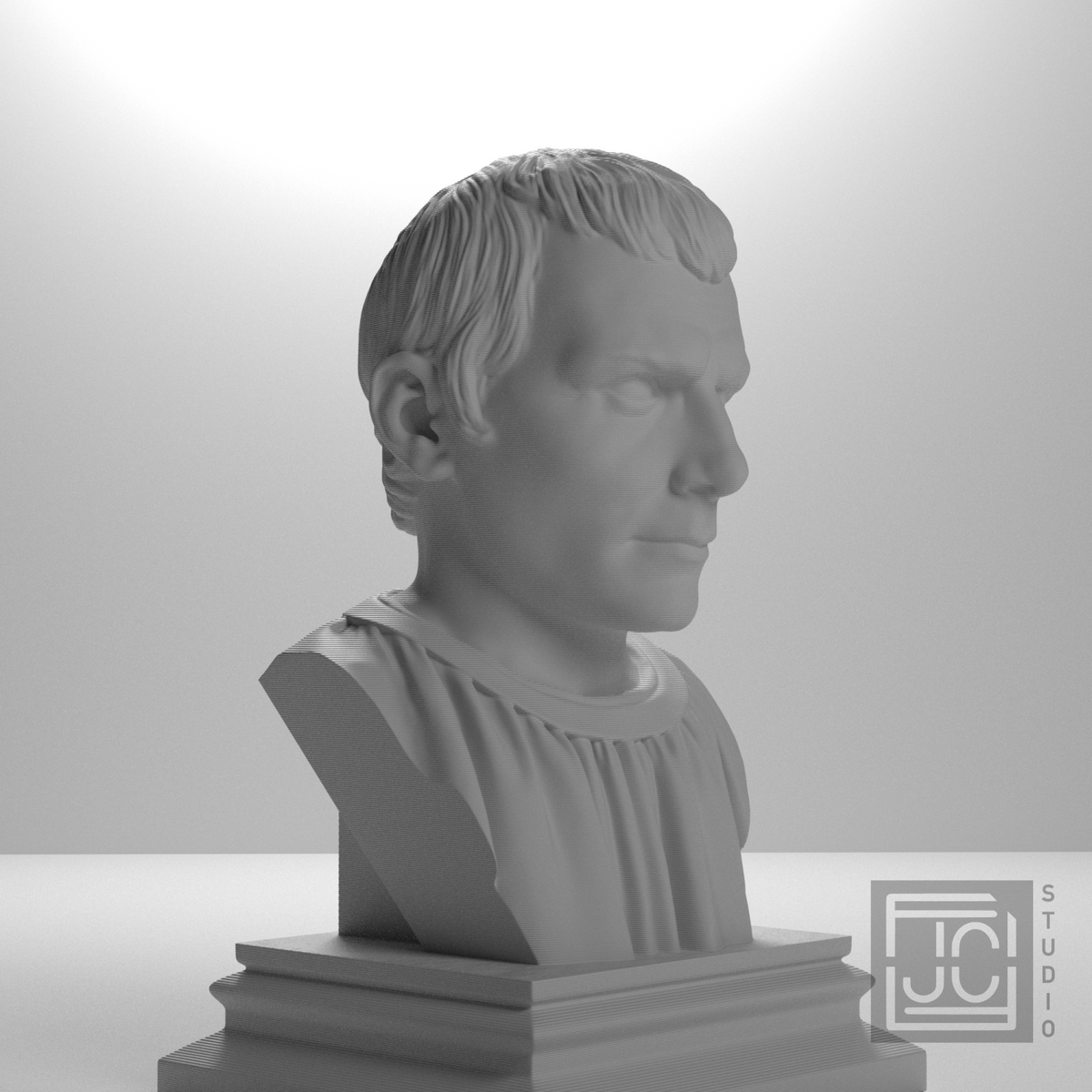 Niccolo Machiavelli bust view 10
