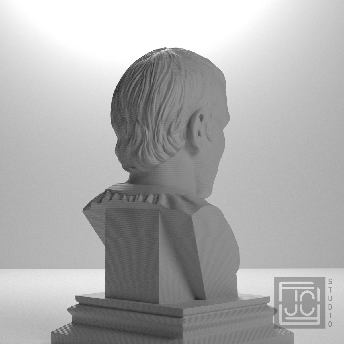 Niccolo Machiavelli bust view 11