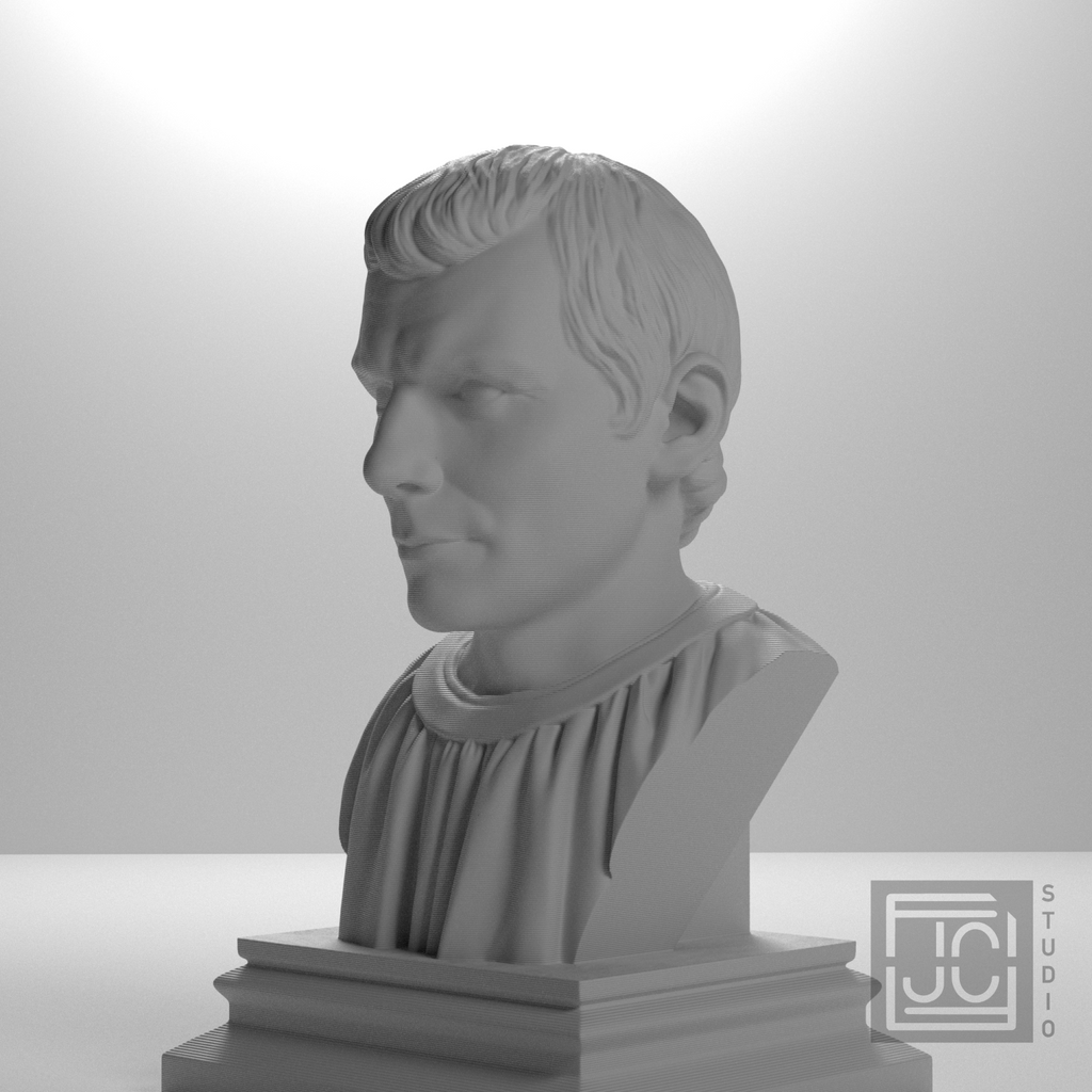 Niccolo Machiavelli bust view 13