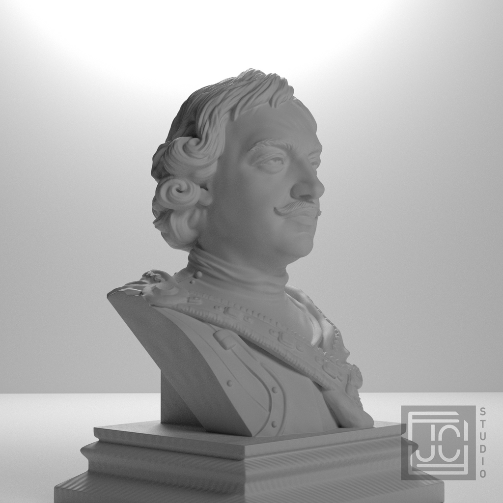 Peter the Great bust, studio angle source_045.png