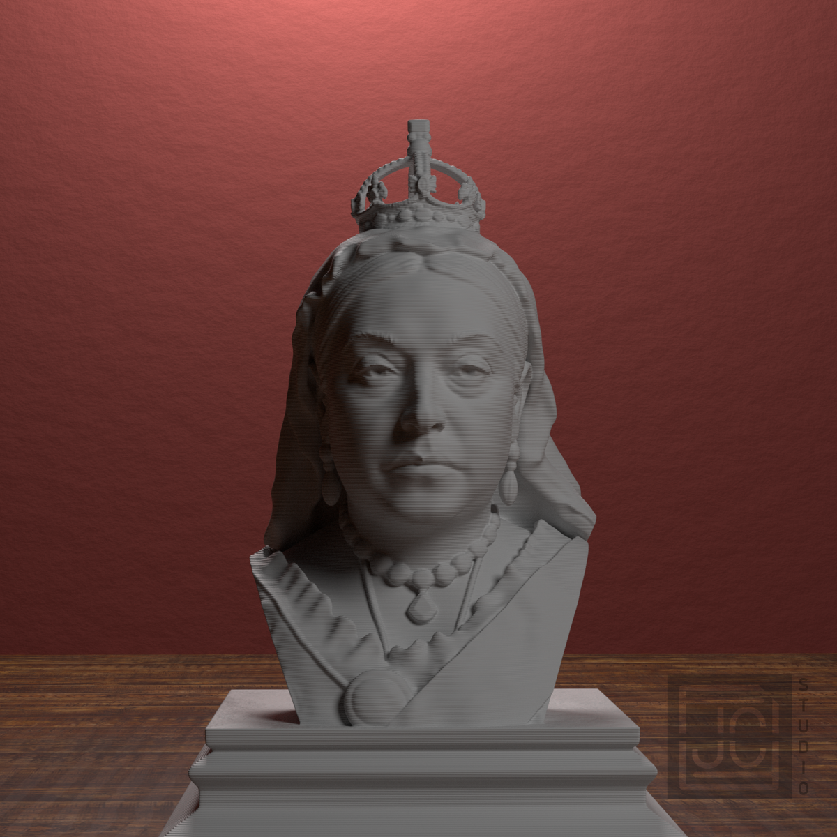 Queen Victoria bust, source hero_main view