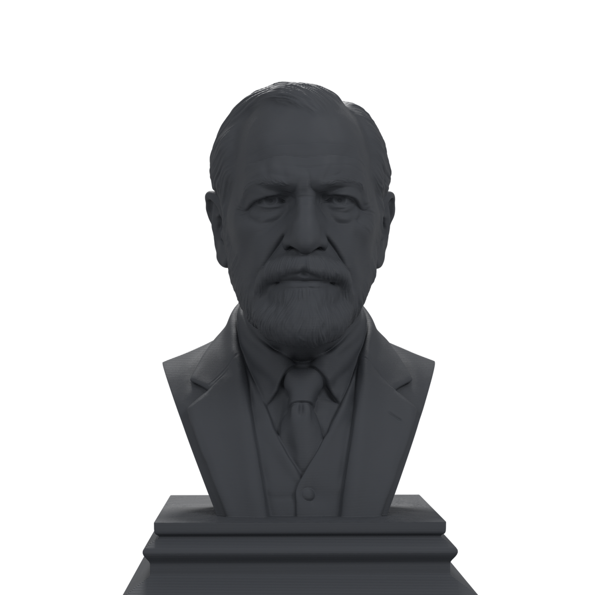 Sigmund Freud bust view 3