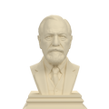 Sigmund Freud bust view 1