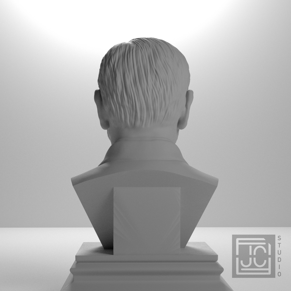 Sigmund Freud bust view 11