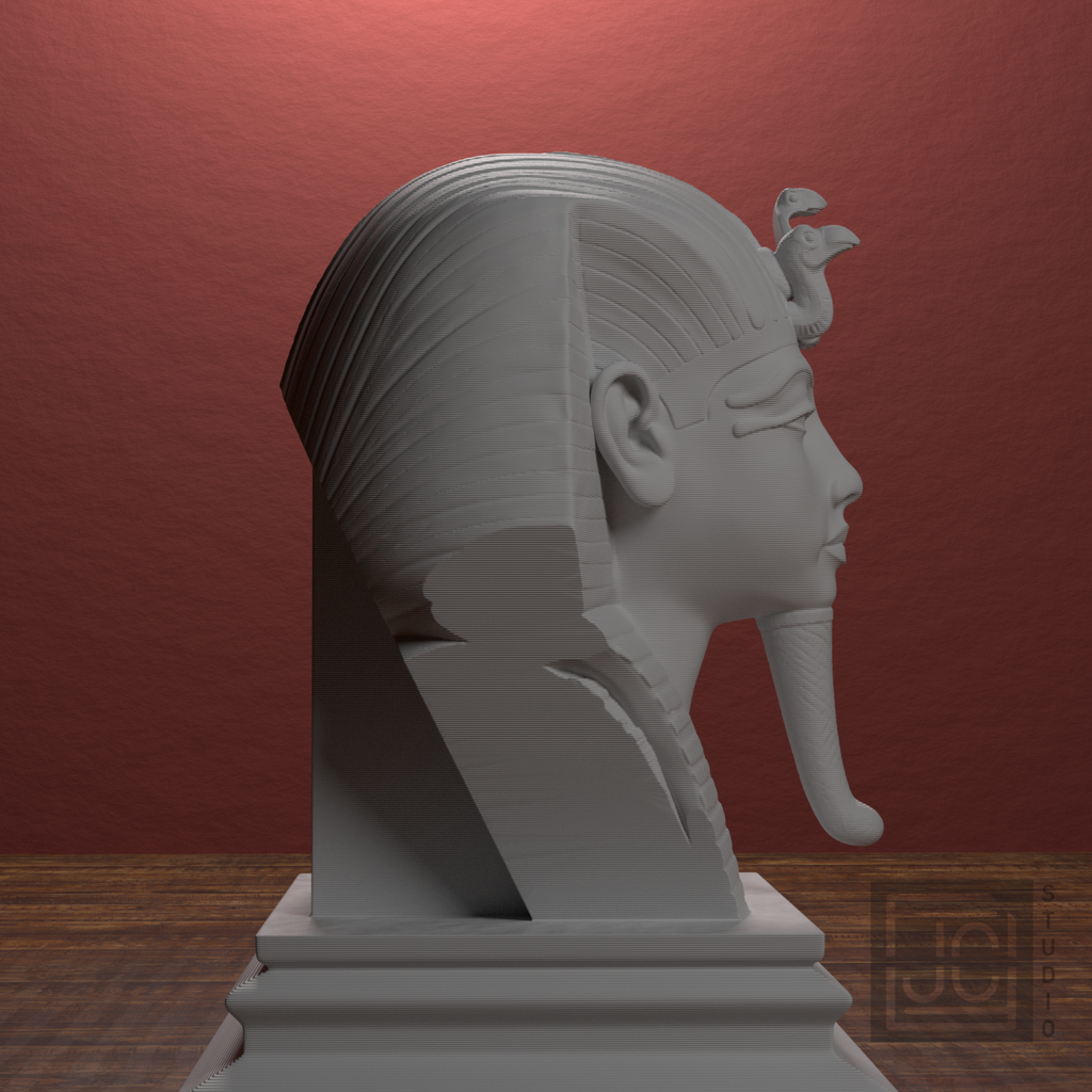 Tutankhamun bust, source hero_main_090 view