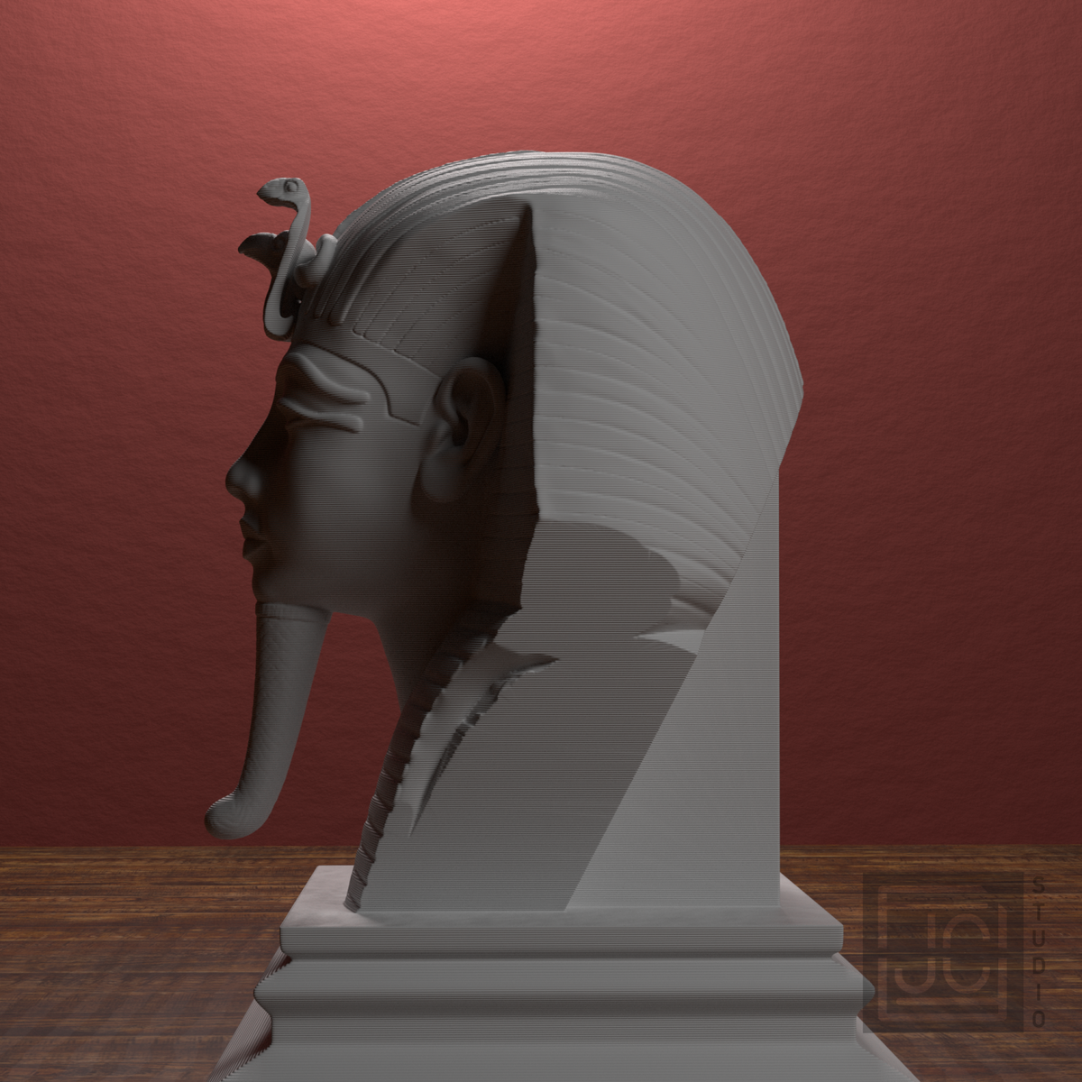 Tutankhamun bust, source hero_main_270 view