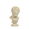 Pseudo-Seneca portrait, possibly Hesiod, in Ivory White