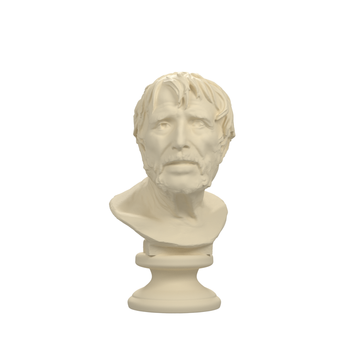 Pseudo-Seneca portrait, possibly Hesiod, in Ivory White