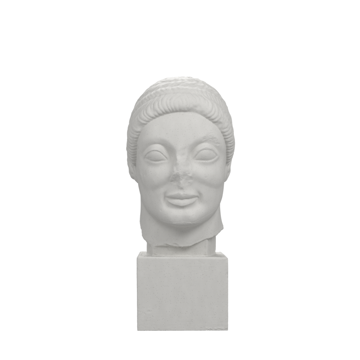 Rayet Head portrait bust in Marble Stone